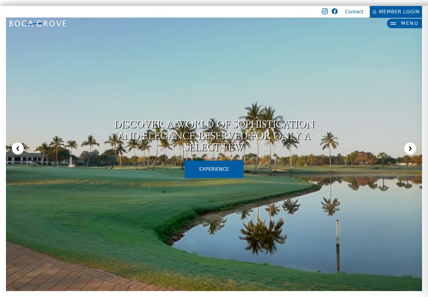 Boca Grove website preview