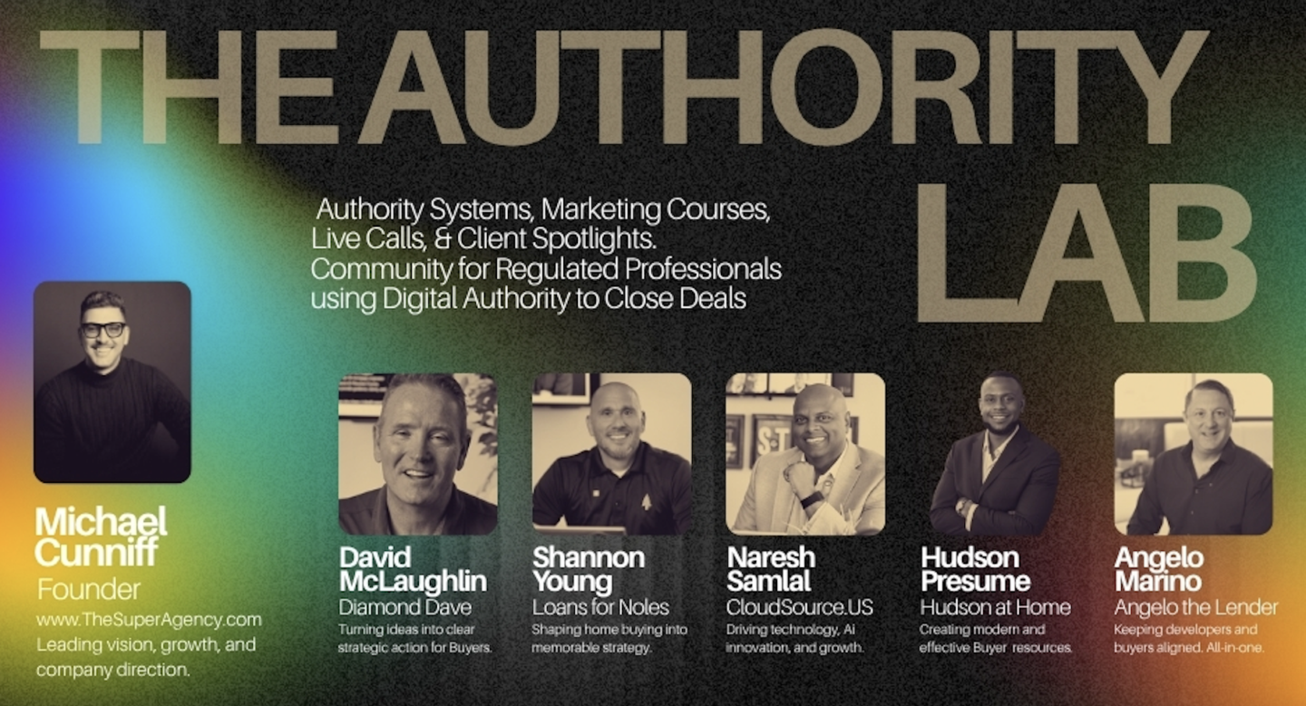 The Authority Lab official website imagery